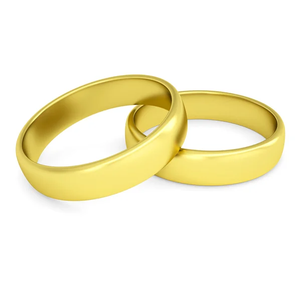 Wedding Gold Rings — Stock Photo © threeart 2832061