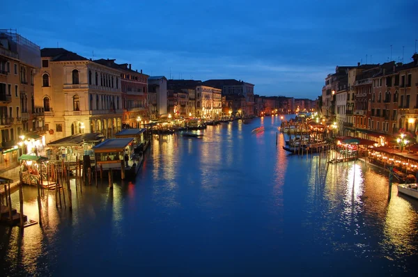 威尼斯的夜晚 图库照片