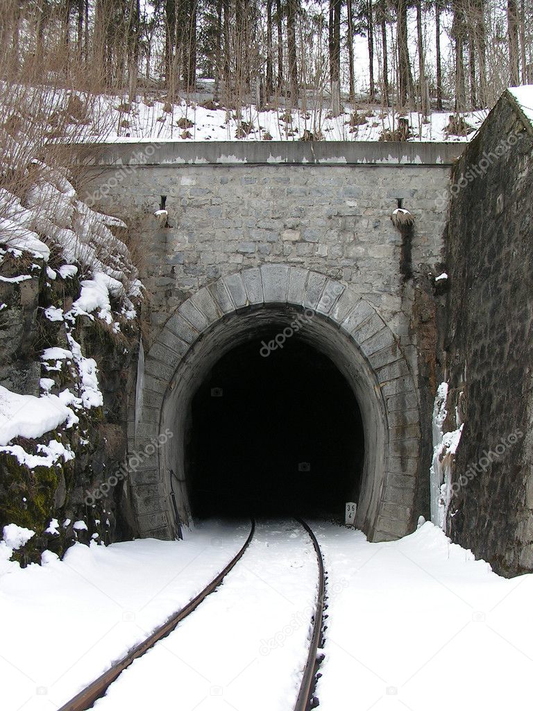 Entry of a Railway Tunnel