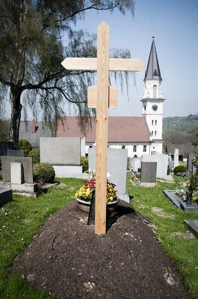 Färska graven Royaltyfria Stockfoton