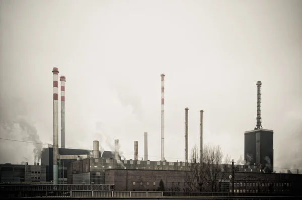 Industria gris y sombría — Foto de Stock