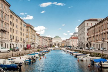 Trieste 'deki Kanal Grande