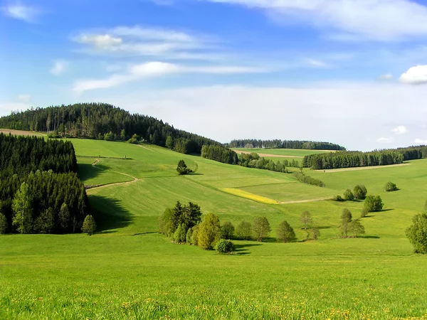 Colinas de Muehlviertel — Foto de Stock