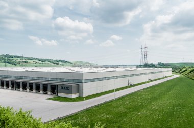 moderne distributiecentrum
