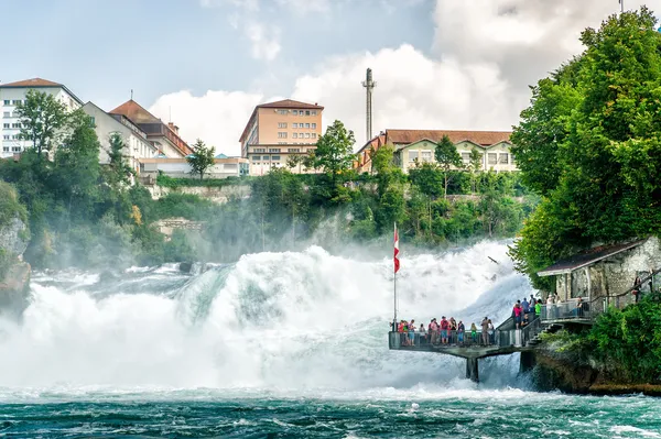 Rheinfall in Zwitserse — Stockfoto