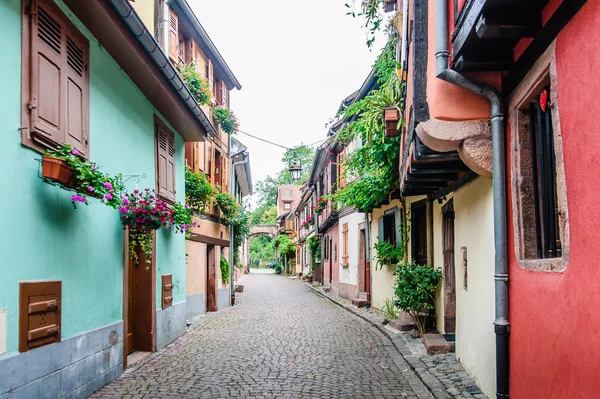 Alley in a medieval town — Stock Photo, Image