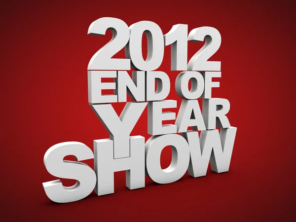 End of the year 2012 — Stock Photo, Image