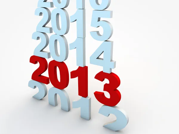 Año Nuevo 2013 — Foto de Stock