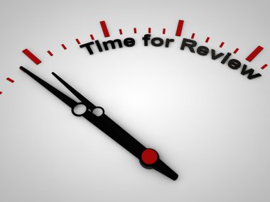 Time for Review clipart