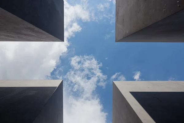 Berlin'de holocaust memorial — Stok fotoğraf