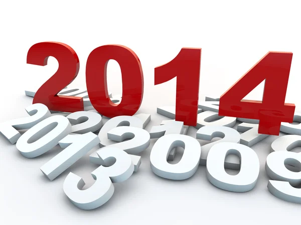 New Year 2014 — Stock Photo, Image