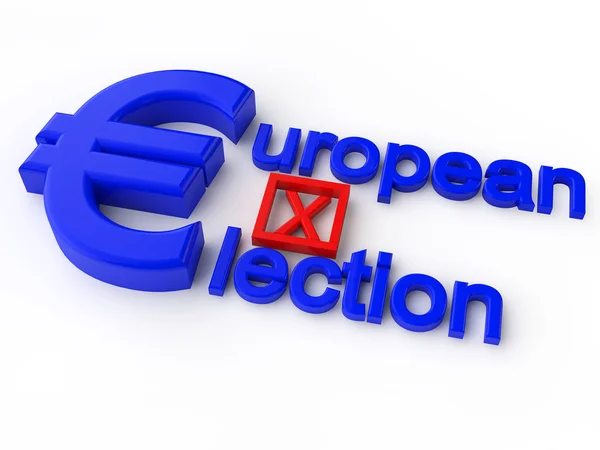 Europeiska riksdagen val — Stockfoto