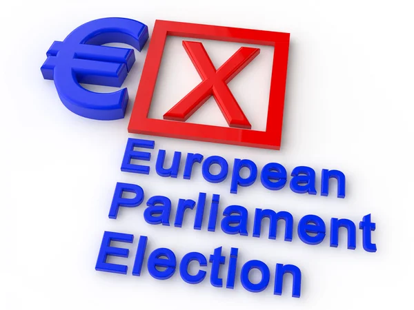 Europeiska riksdagen val — Stockfoto