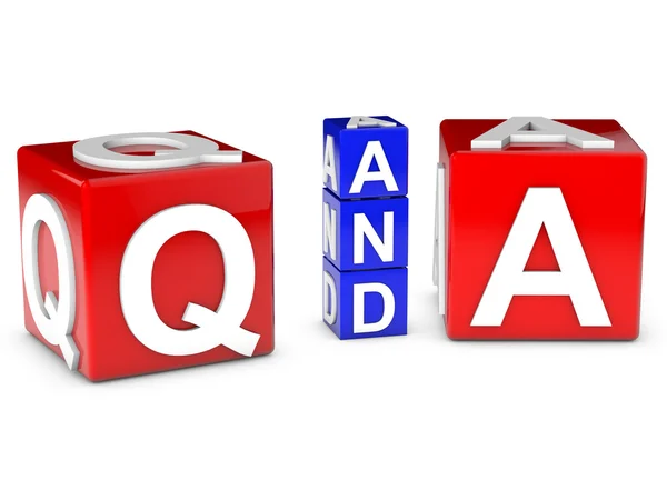 Question and Answer — Stock Photo, Image