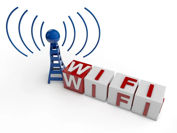 Wi-Fi — Fotografia de Stock
