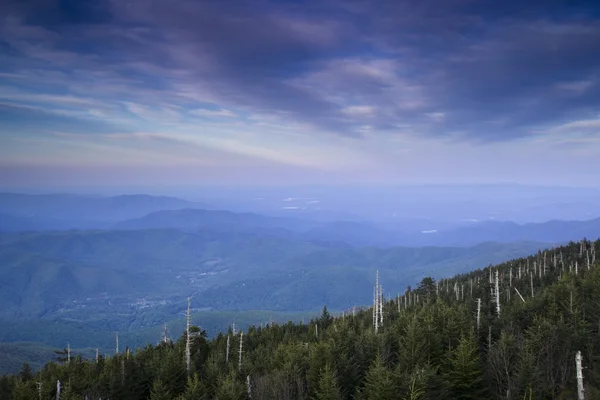 Blue ridge svahu — Stock fotografie