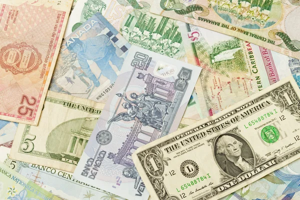 Weltwährungen — Stockfoto