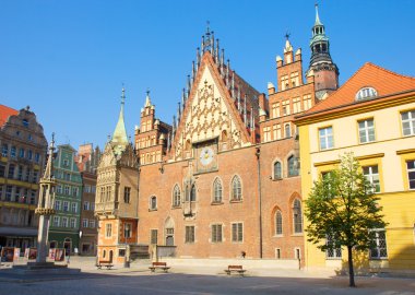 City hall wroclaw, Polonya