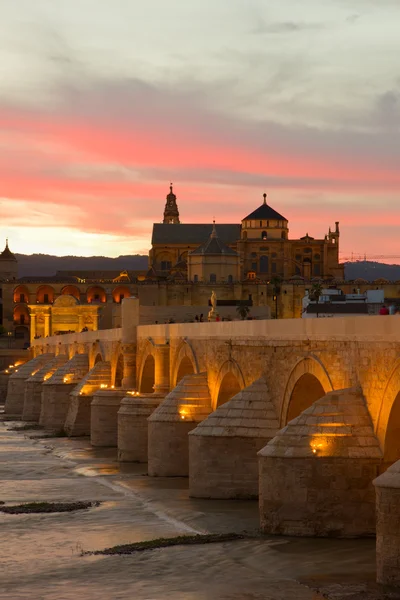 Cordoba at night, Spain — Stock Photo, Image