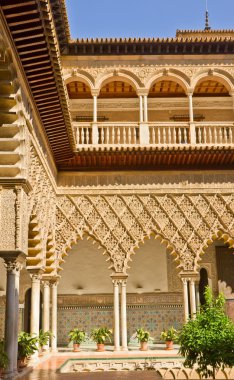 gerçek alcazar, sevilla, İspanya