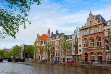 Hollanda, Amsterdam 'ın eski evleri