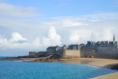 plaj st malo eski Toén, brittany, Fransa