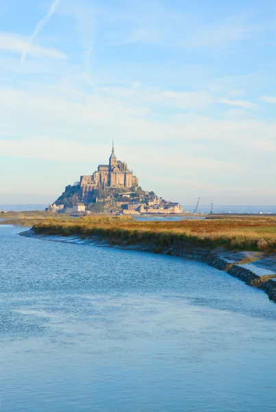 Mont saint michel, Franciaország — Stock Fotó