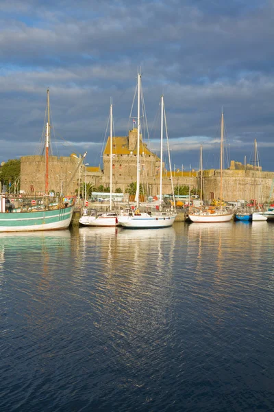 Porto de Saint Malo, França — Fotografia de Stock