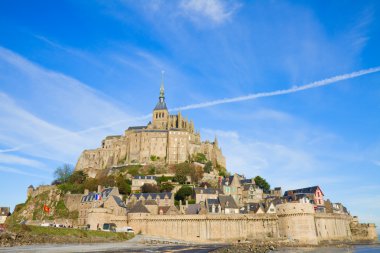 Mount of Mont Saint Michel, France clipart