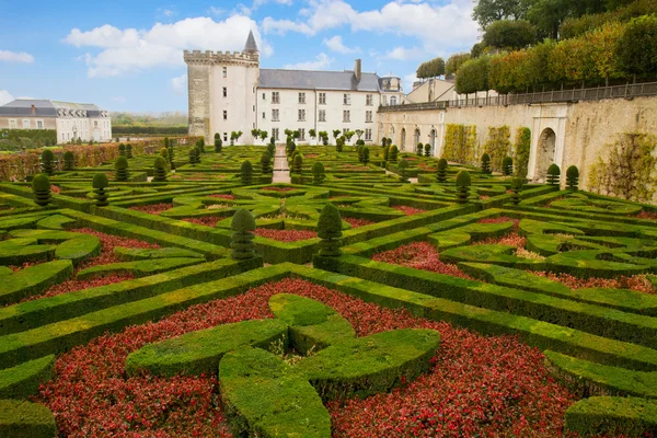 Замок Вилландри, Франция — стоковое фото