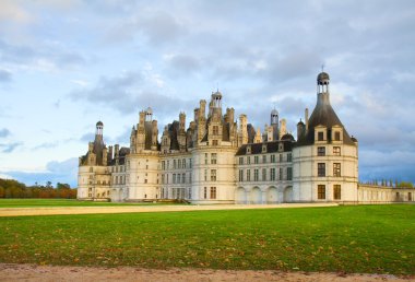 Chambord castle, Loire valley, France clipart