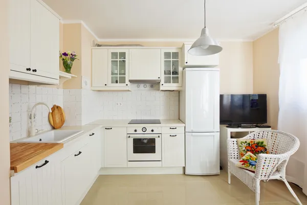 Cocina moderna habitación — Foto de Stock