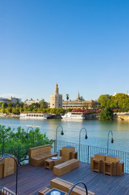 Cityscape Seville, İspanya