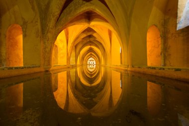 Royal alcazar Seville, İspanya