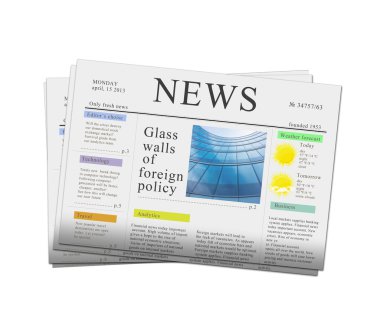 News papers clipart