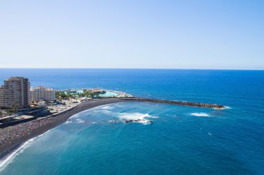 manzarası, puerto de la cruz, tenerife, İspanya