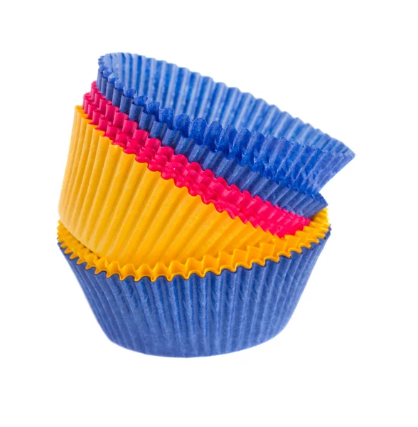 Stack of cupcake cases — Stock Photo, Image