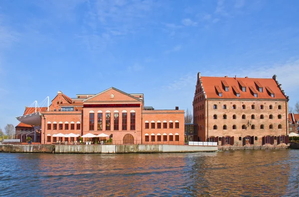 Polnische baltische Philharmonie, Danzig — Stockfoto