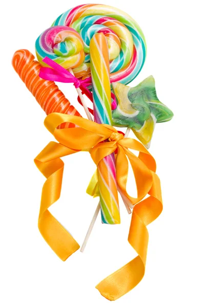 Mucchio di caramelle multicolore — Foto Stock