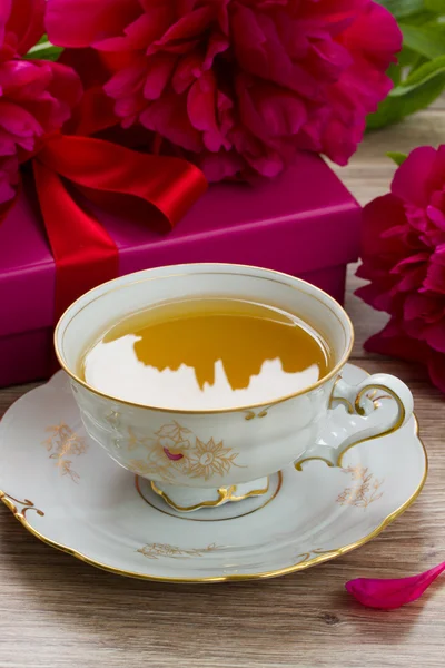 Чашка чаю — стокове фото