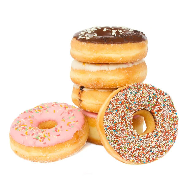 Stapel van donuts — Stockfoto