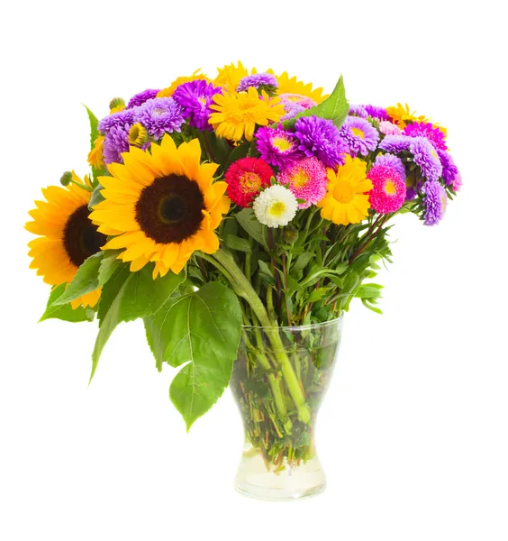 Bouquet of autumn flowers — Stock Photo, Image