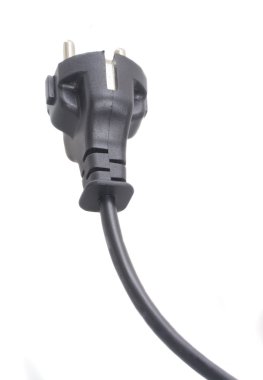 elektrik kablosu fiş ile yakın çekim