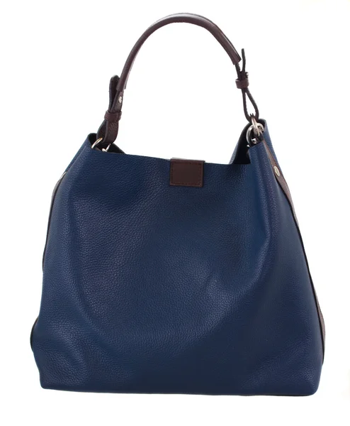 Blue female bag — Stok fotoğraf