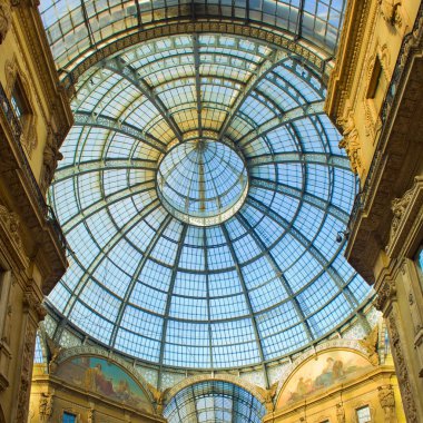 Galleria vittorio emanuele, milan, İtalya