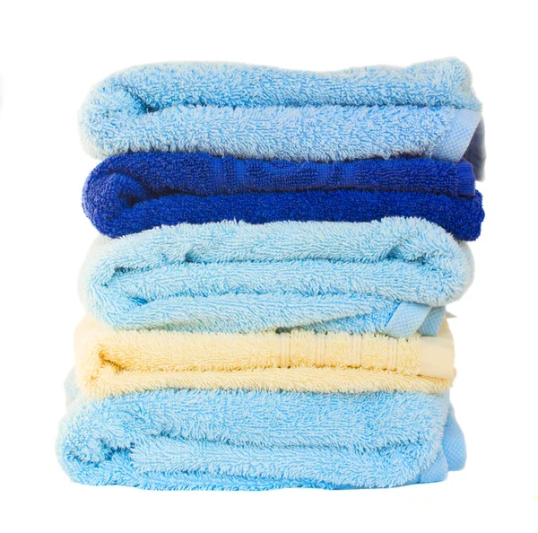 Stack of washed towel — Stock Photo, Image