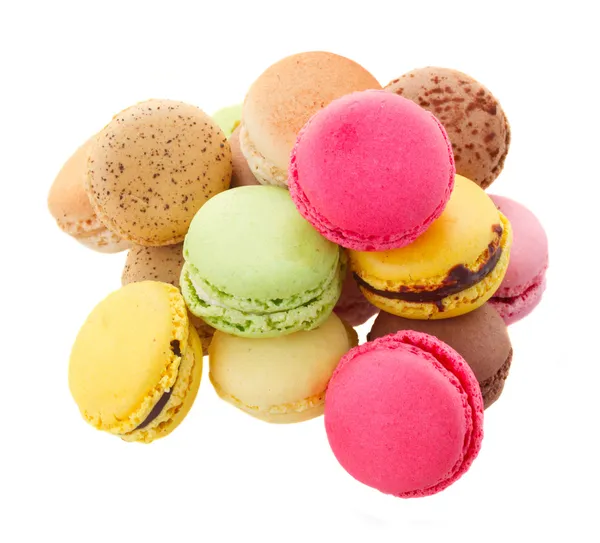 Pilha de Macaroons frescos — Fotografia de Stock