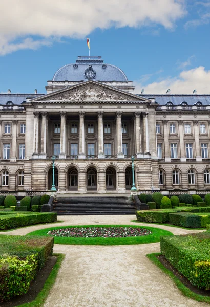 Facciata del Palazzo Reale di Bruxelles — Foto Stock