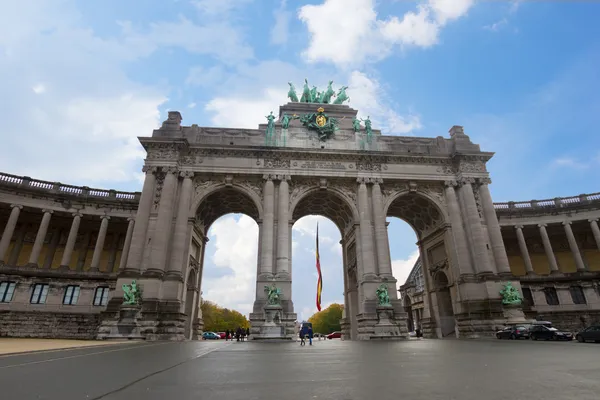Триумфальная арка в Брюсселе — стоковое фото