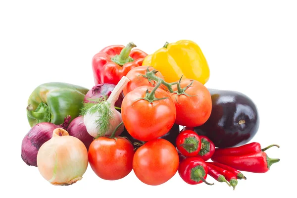 Pile of raw vegetables — Stock Photo, Image